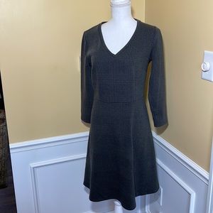 Merona 3/4 sleeve Gray Dress